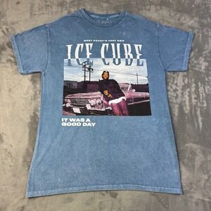 Ice Cube Shirt Mens Size Medium Retro Good Day Rap Hip Hop West Coast Graphic‎